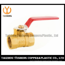 Brass Ball Valve Iron Handle (YS1017)